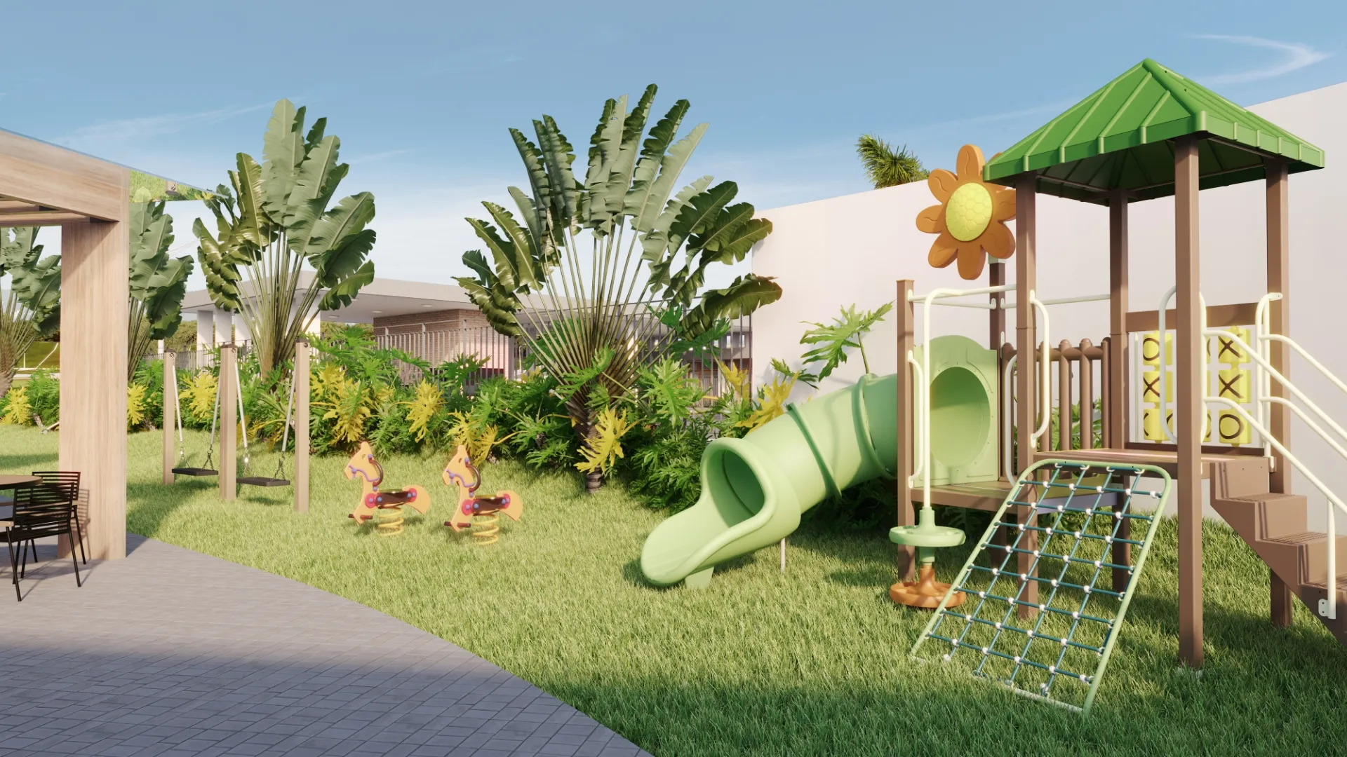 Playground do salão de festas